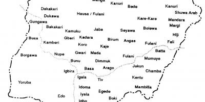 Изготвяне на картата на Нигерия