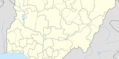 Карта на опустиняването в Нигерия